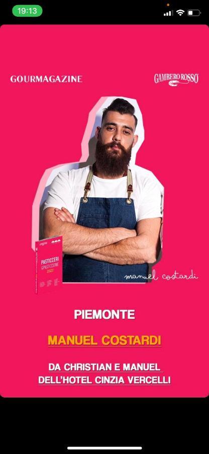 Hotel Cinzia Ristorante Christian E Manuel Vercelli Dış mekan fotoğraf